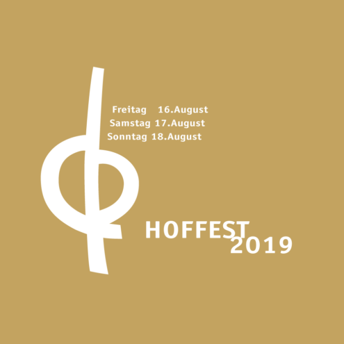 Unser Hoffest vom 16-18.August 2019
